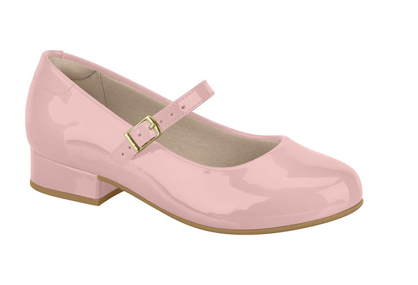 2528-101 MOLEKINHA-G.13488-VERNIZ PREM-C.78276-ROSA 942-T.28/33