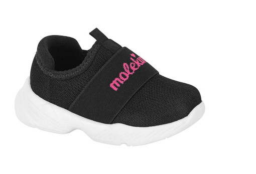 *2709-214 N.MOLEKINHA-G.26311-NYLON FLAT/-C.93034-NEGRO/NEGRO-T.17/25