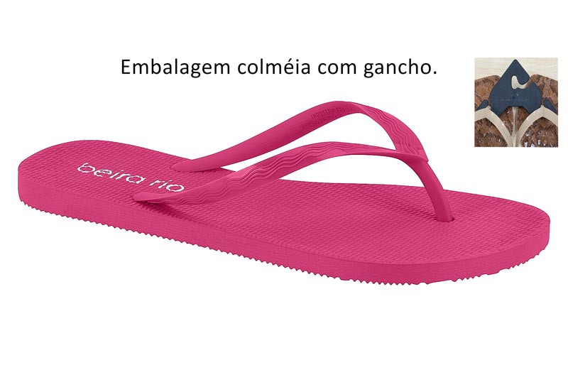 *8449-300 N.BEIRA RIO-G.22669-TIRA PRONTA-C.93371-PINK 1126-T.33/40