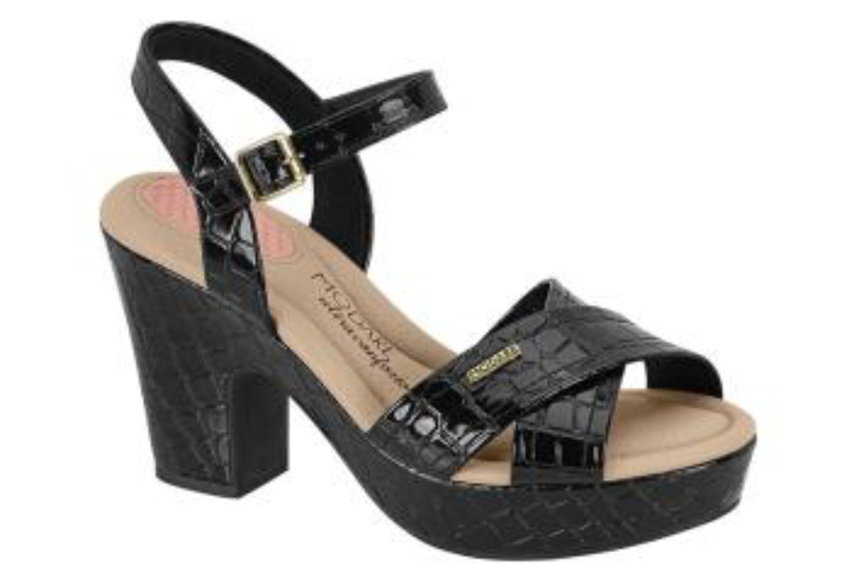 *7165-110 N.MODARE-G.27619-NAPA CROCO -C.15745-NEGRO-T.33/40