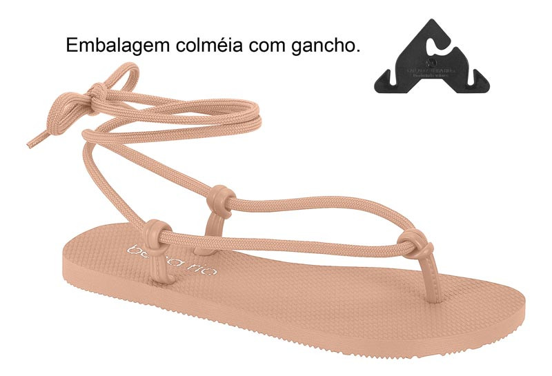 *8449-905 N.BEIRA RIO-G.28912-TIRA PRONTA-C.52531-NUDE-T.33/40