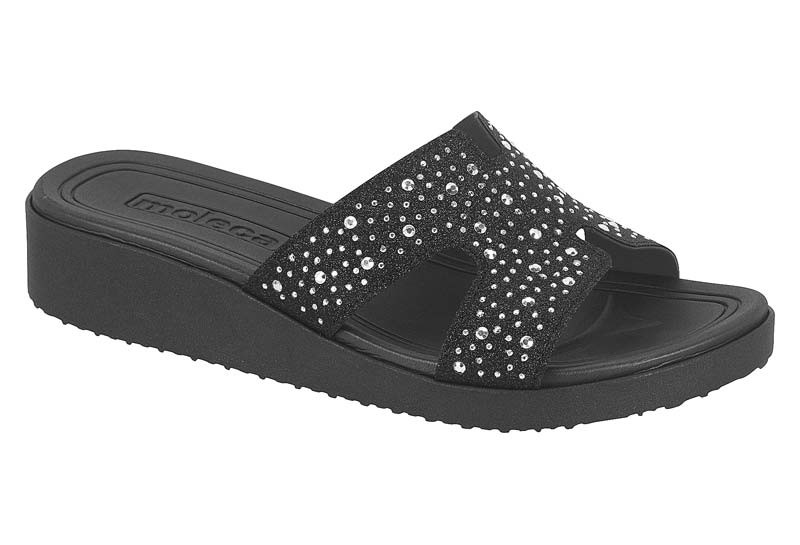 *5508-106 N.MOLECA-G.13251-GLITER MINI-C.55746-NEGRO/PLATA-T.33/40