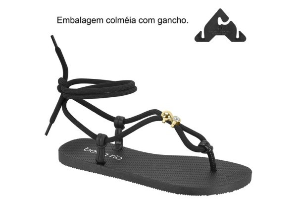 *8449-917 N.BEIRA RIO-G.28912-TIRA PRONTA-C.15745-NEGRO-T.33/40