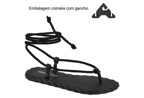 *8557-101 N.BEIRA RIO-G.30183-TIRA PRONTA-C.15745-NEGRO-T.33/40