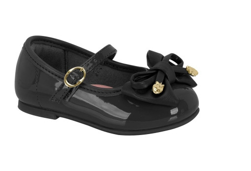 2106-1073 MOLEKINHA-G.13488-VERNIZ PREM-C.15745-NEGRO-T.18/25