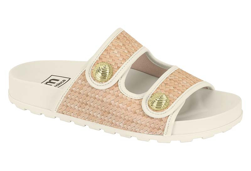 *5436-434 N.MOLECA-G.29339-NAPA TRESSE-C.42231-BEIGE/BLANC-T.33/40