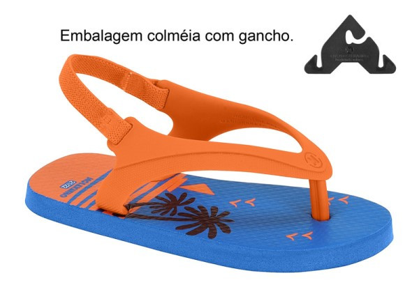 *2644-200 N.MOLEKINHO-G.28838-TIRA PRONTA-C.103759-NARANJA 86-T.19/26