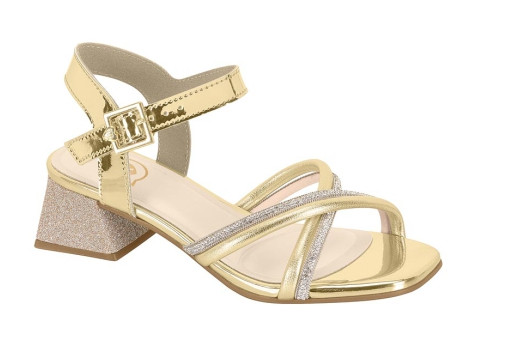 2347-121 MOLEKINHA-G.29186-MET GLAMOUR-C.97263-DORADO/BLAN-T.27/34