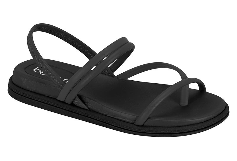 8513-100 BEIRA RIO-G.26627-ELAST PELE -C.15745-NEGRO-T.34/39