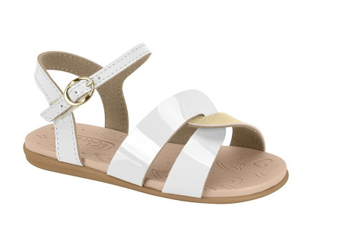 2743-101 MOLEKINHA-G.30525-VERNIZ PREM-C.17165-BLANCO/DORA-T.18/25