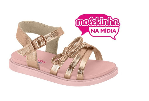 2714-222 MOLEKINHA-G.14710-METALIZADO -C.23146-ORO ROSADO-T.17/25