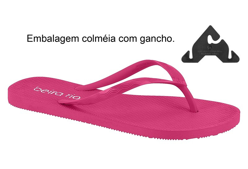 *8449-300 N.BEIRA RIO-G.22669-TIRA PRONTA-C.93371-PINK 1126-T.33/40