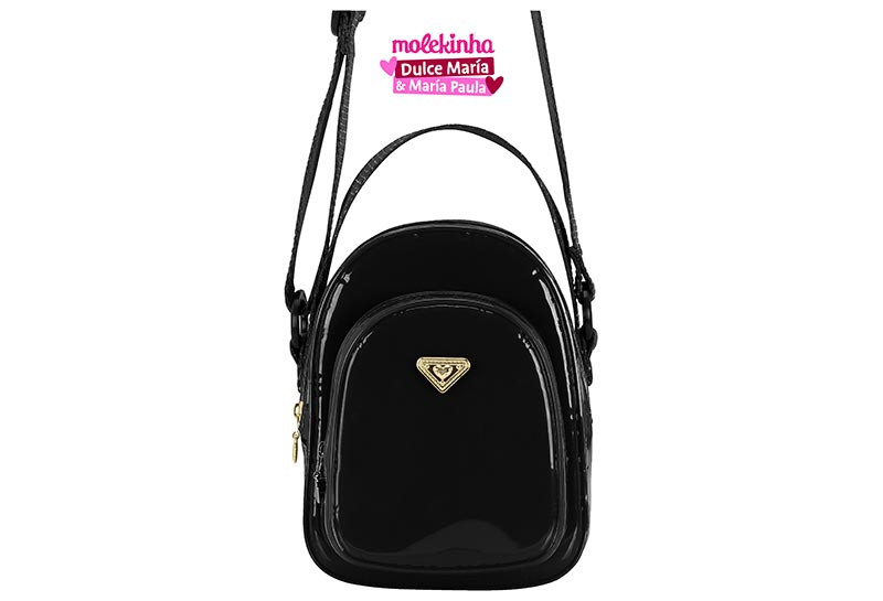 20069-2 MOLEKINHA-G.22242-PVC/GORGURA-C.15745-NEGRO-T.1/1