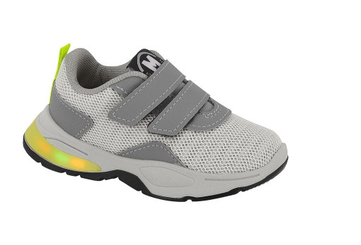 *2645-201 N.MOLEKINHO-G.29343-NYLON MESH -C.97360-GELO/CINZA -T.19/26