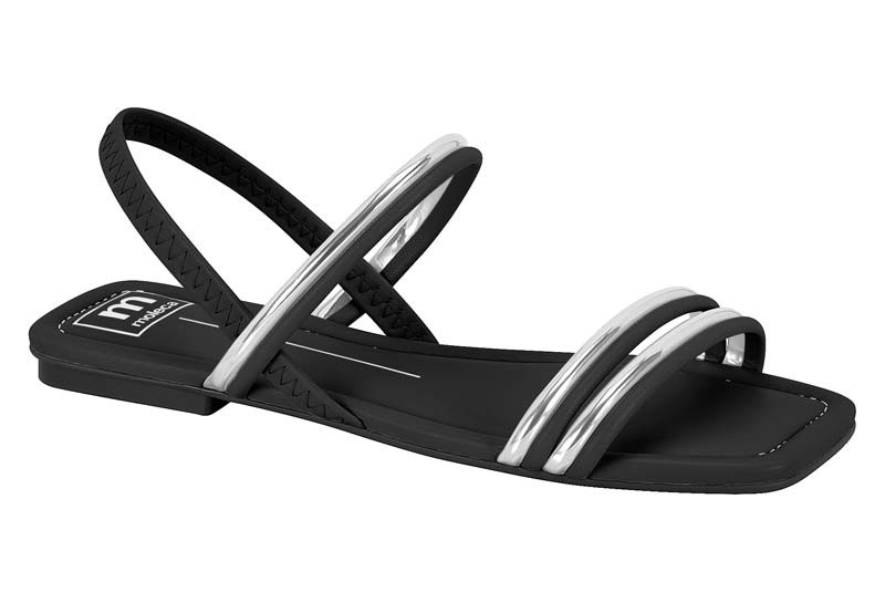 5462-111 MOLECA-G.30508-TIRA METAL -C.17789-PLATA/NEGRO-T.35/40