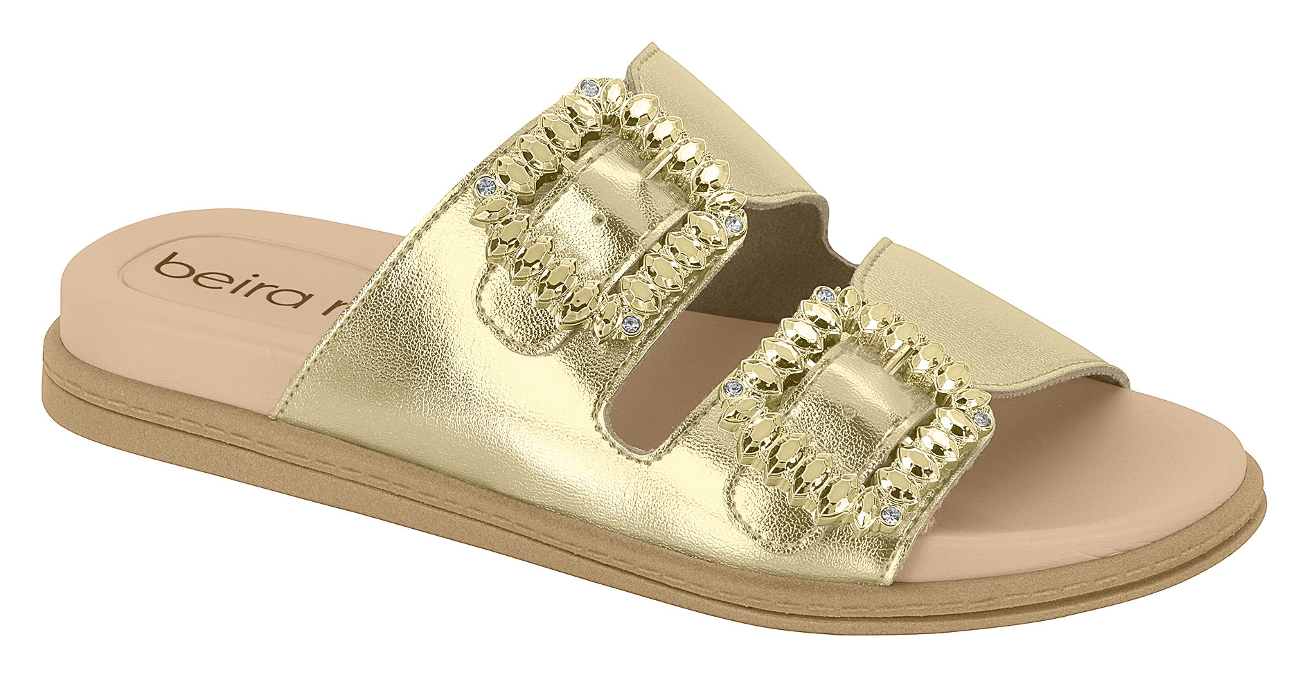 8528-102 BEIRA RIO (25)-G.14710-METALIZADO -C.66-DORADO-T.34/39