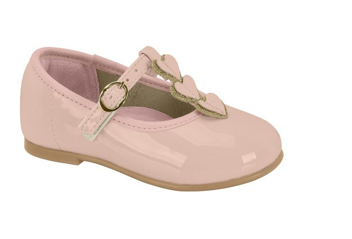 2106-1077 MOLEKINHA-G.15250-VERNIZ PREM-C.108220-ROSA 1434/-T.19/25
