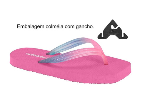 *2368-403 N.MOLEKINHA-G.22669-TIRA PRONTA-C.93745-MULTI PINK -T.26*35/36