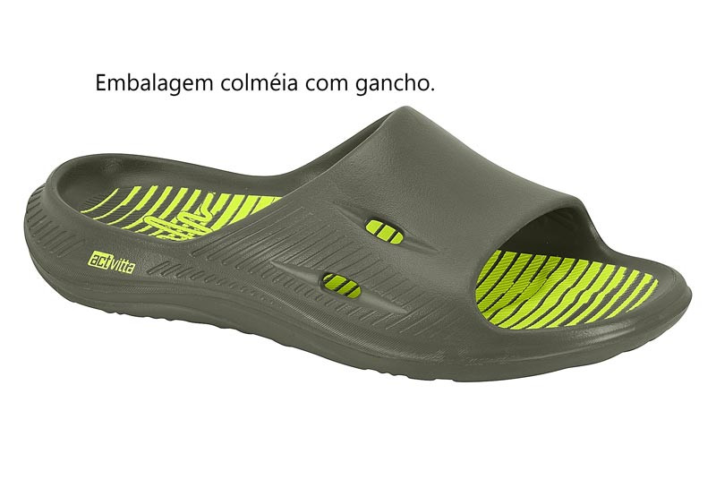 *4942-300 N.ACTVITTA-G.31390-SLIDE EVA/S-C.108544-VERDE MILI-T.37/44