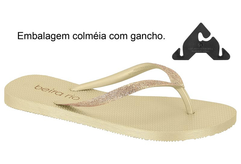 8449-602 BEIRA RIO-G.27994-TIRA PRONTA-C.96407-DORADO 1190-T.34/39