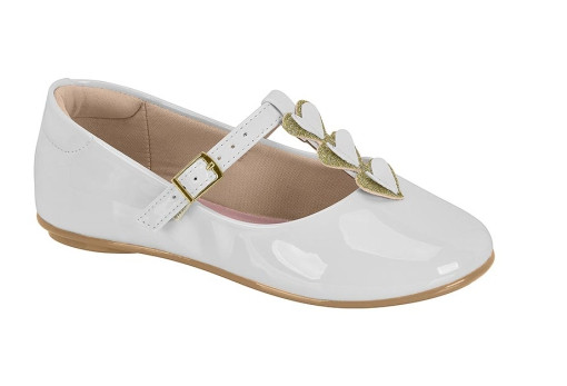 *2083-1147 N.MOLEKINHA-G.15250-VERNIZ PREM-C.17165-BLANCO/DORA-T.25/34