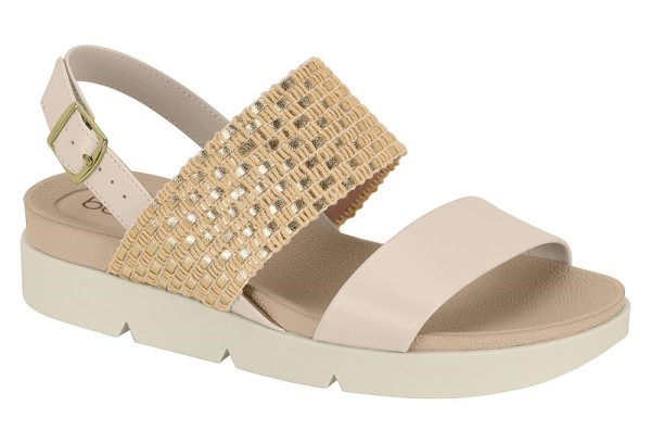 8387-542 BEIRA RIO-G.30054-TIRA PRONTA-C.103405-DOURADO-CR-T.35/39