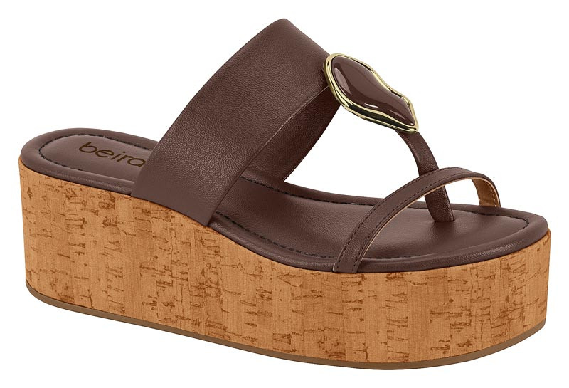 *8582-100 N.BEIRA RIO-G.26569-NAPA TURIM/-C.105893-CHOCOLATE -T.33/40