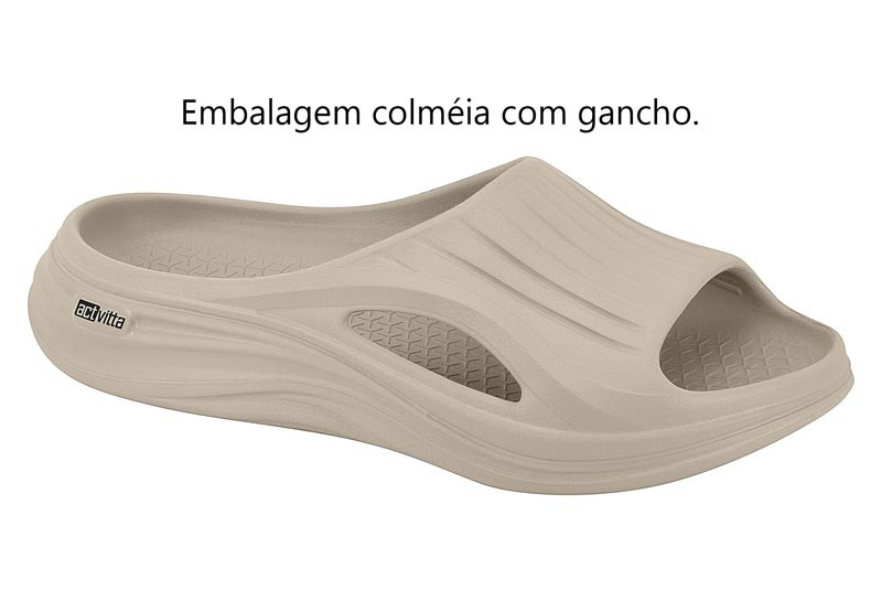 *4951-100 N.ACTVITTA-G.23153-SLIDE EVA-C.108112-GRIS 1486-T.37/44
