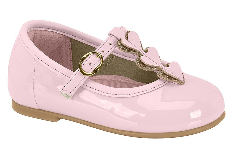 *2106-1077 N.MOLEKINHA-G.15250-VERNIZ PREM-C.111177-ROSA CHARM-T.17/25
