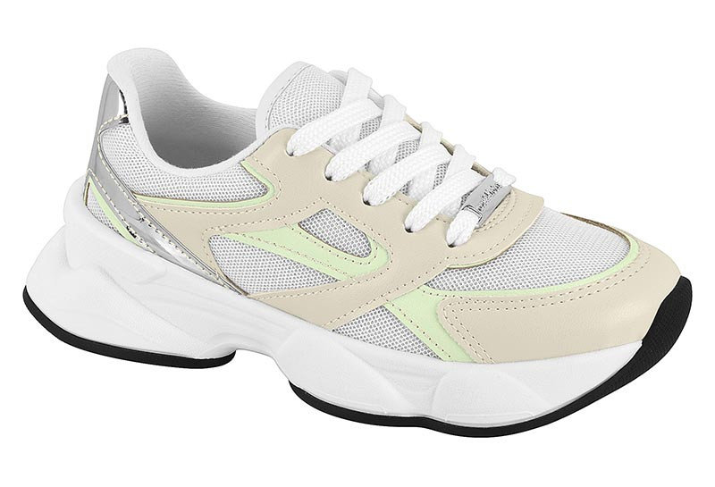 *25005-204 N.MOLEKINHA-G.22813-NYLON FLAT/-C.112004-BLANCO/BLA-T.26/36