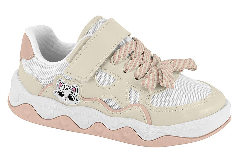 *25007-203 N.MOLEKINHA-G.21375-NYLON FLAT/-C.109952-BLANCO/BLA-T.26/36