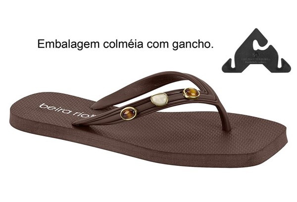 *8556-108 N.BEIRA RIO-G.1794-TIRA PVC-C.101321-CHOCOLATE -T.33/40